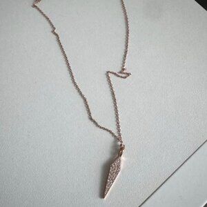 Uncommon James Rose Gold Pendent Necklace 18"